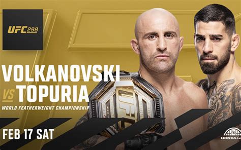 ufc 298|UFC 298 full card results: Ilia Topuria defeats Alexander .